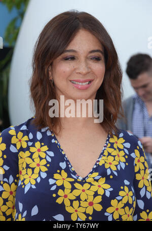 Cast member Maya Rudolph, the voice of Matilda in the animated comedy 'The Angry Birds Movie' attends the premiere of the film at the Regency Village Theatre in the Westwood section of Los Angeles on May 7, 2016. Storyline: When an island populated by happy, flightless birds is visited by mysterious green piggies, it's up to three unlikely outcasts - Red, Chuck and Bomb - to figure out what the pigs are up to.  Photo by Jim Ruymen/UPI Stock Photo