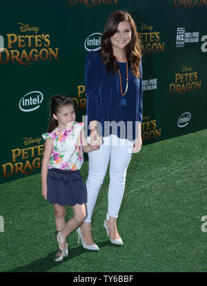 Tiffani Thiessen and daughter Harper Smith Baby Buggy Bedtime Bash held