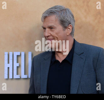 Cast member Jeff Bridges attends the premiere of the motion picture crime drama 'Hell or High Water' at the ArcLight Cinema Dome in the Hollywood section of Los Angeles on August 10, 2016. Storyline: A divorced dad and his ex-con brother resort to a desperate scheme in order to save their family's farm in West Texas.  Photo by Jim Ruymen/UPI Stock Photo