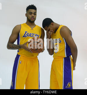 LA Lakers' D'Angelo Russell, Jordan Clarkson downplay press conference  incident during All-Star weekend – Daily News