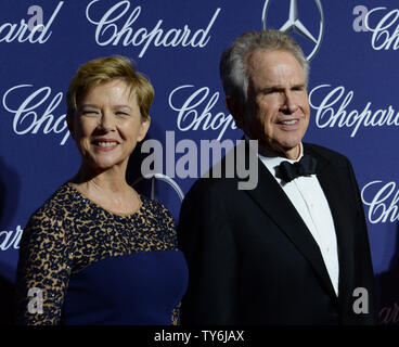 Actors Annette Bening and Warren Beatty attends the 28th annual Palm Springs International Film Festival awards gala at the Palm Springs Convention Center in Palm Springs, California on January 2, 2017. Photo by Jim Ruymen/UPI Stock Photo
