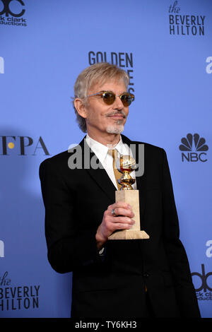 Billy Bob Thornton, winner of the award for Best Performance by an Actor in a Television Series - Drama appears backstage during the 74th annual Golden Globe Awards at the Beverly Hilton Hotel in Beverly Hills, California on January 8, 2017. Photo by Jim Ruymen/UPI Stock Photo