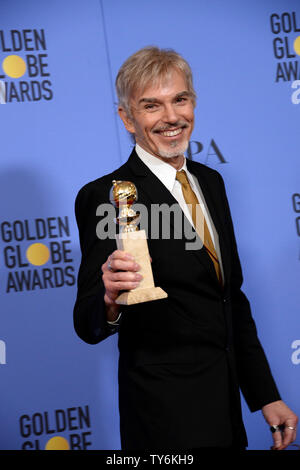 Billy Bob Thornton, winner of the award for Best Performance by an Actor in a Television Series - Drama appears backstage during the 74th annual Golden Globe Awards at the Beverly Hilton Hotel in Beverly Hills, California on January 8, 2017. Photo by Jim Ruymen/UPI Stock Photo