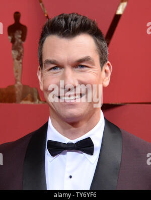 Jerry O'Connell arrives at the Oscars on Sunday, March 2, 2025, at the