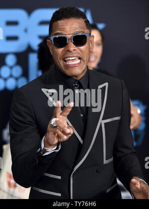 Singer-songwriter Maxwell attends the 17th annual BET Awards at Microsoft Theater in Los Angeles on June 25, 2017. The ceremony celebrates achievements in entertainment and honors music, sports, television, and movies released between April 1, 2016 and March 31, 2017.  Photo by Christine Chew/UPI Stock Photo