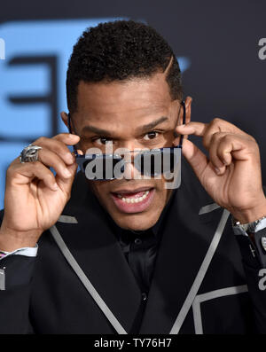 Singer-songwriter Maxwell attends the 17th annual BET Awards at Microsoft Theater in Los Angeles on June 25, 2017. The ceremony celebrates achievements in entertainment and honors music, sports, television, and movies released between April 1, 2016 and March 31, 2017.  Photo by Christine Chew/UPI Stock Photo