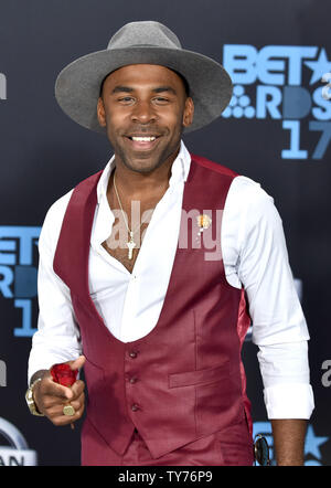 Singer MAJOR. attends the 17th annual BET Awards at Microsoft Theater ...