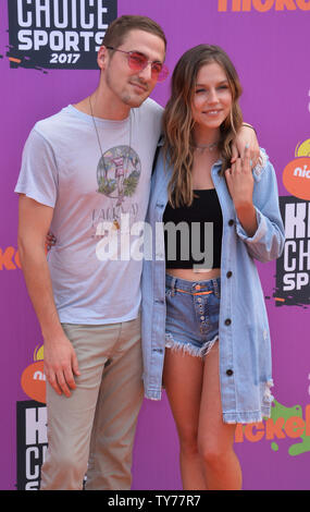 Actors Kendall Schmidt and Micaela Von Turkovich attends Nickelodeon's