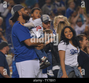 Kenley Jansen Wife Gianni Jansen Editorial Stock Photo - Stock Image