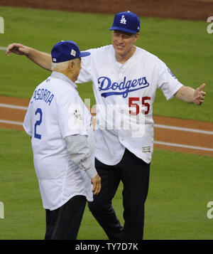 Former Dodgers Pitcher Orel Hershiser C Editorial Stock Photo