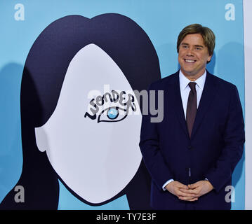Director Stephen Chbosky arrives for the premiere of 'Wonder' at the Regency Village Theatre in Los Angeles on November 14, 2017. Photo by Christine Chew/UPI Stock Photo