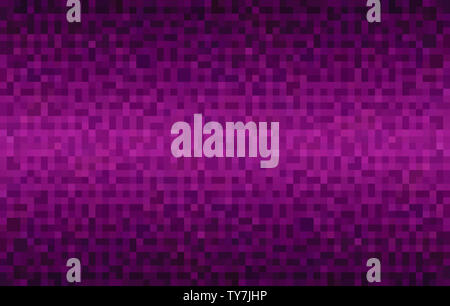 Abstract magenta gradient background. Texture with pixel square blocks ...