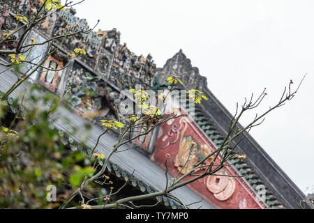 Chen Jia Temple in Guangzhou Stock Photo