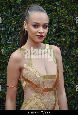 Reign Edwards arrives at The Red Carpet Event for the season three