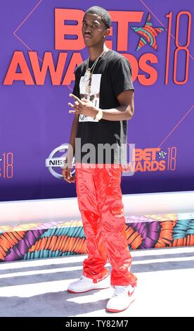 Christian Combs attends the 18th annual BET Awards at Microsoft Theater in Los Angeles on June 24, 2018. The ceremony celebrates achievements in entertainment and honors music, sports, television, and movies released between April 1, 2017 and March 31, 2018. Photo by Gregg DeGuire/UPI Stock Photo