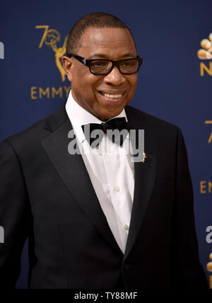 Hayma Washington attends the 70th annual Primetime Emmy Awards at the Microsoft Theater in downtown Los Angeles on September 17, 2018.   Photo by Christine Chew/UPI Stock Photo