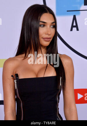 DJ Chantel Jeffries arrives for the 46th annual American Music Awards at the Microsoft Theater in Los Angeles on October 9, 2018.  Photo by Jim Ruymen/UPI Stock Photo