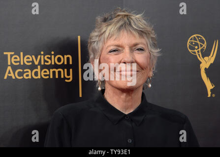 Journalist Linda Ellerbee attends the Creative Arts Emmy Awards at Microsoft Theater in Los Angeles on September 10, 2016.  Photo by Jim Ruymen/UPI Stock Photo