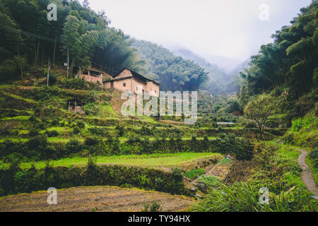 Lenggang Village, Lishui, Zhejiang Province Stock Photo