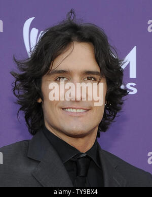 Singer Joe Nichols arrives at the 48th annual Academy of Country Music Awards at the MGM Hotel in Las Vegas, Nevada on April 7, 2013. UPI/David Becker Stock Photo