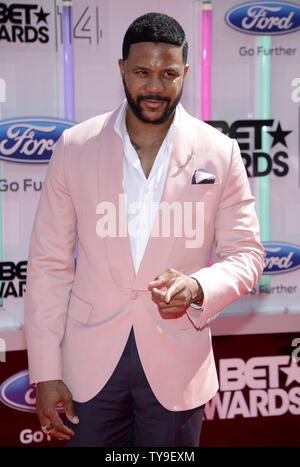 Actor Hosea Chanchez attends the 14th annual BET Awards at Nokia