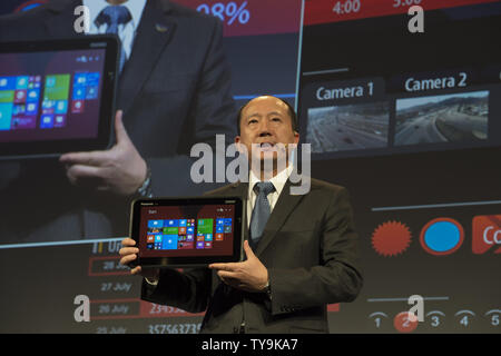 Panasonic ToughPad tablet PC with 4K resolution screen Stock Photo - Alamy