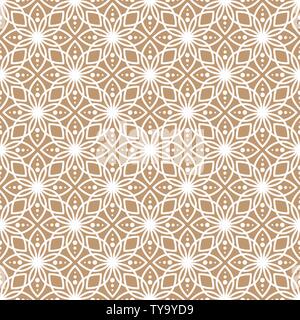 Abstract geometric pattern with lace texture. Oriental style design background texture. Stock Vector