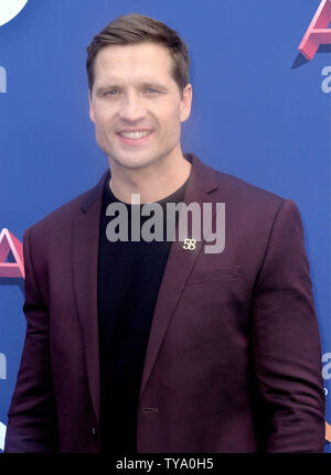 Singer Walker Hayes attends the 53rd annual Academy of Country Music Awards held at MGM Grand Garden Arena in Las Vegas, Nevada on April 15, 2018. The show will be telecast live on CBS. Photo by Jim Ruymen/UPI Stock Photo