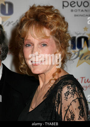 Stella Stevens arrives on the red carpet at the 18th annual Night of 100 Stars Oscar viewing party at the Beverly Hills Hotel in Beverly Hills, California on February 24, 2008.   (UPI Photo/David Silpa) Stock Photo
