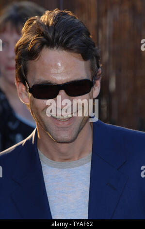 British actor Dougray Scott attends the Serpentine gallery summer party in Hyde Park in London on July 11, 2006. (UPI Photo/Rune Hellestad) Stock Photo