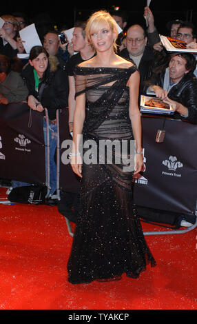 Actress Uma Thurman attends the 2007 Trophee des Arts Gala held at ...