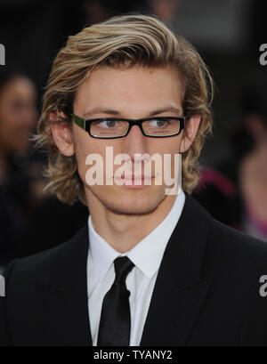 British actor Alex Pettyfer attends the 'National Movie Awards' at Royal Festival Hall in London on September 8, 2008.  (UPI Photo/Rune Hellestad) Stock Photo