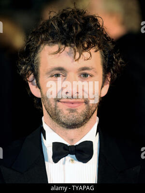 British actor Michael Sheen attends the premiere of 'Frost/Nixon' at The Times BFI London Film Festival at Odeon, Leicester Square in London on October 15, 2008.  (UPI Photo/Rune Hellestad) Stock Photo