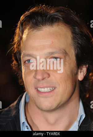 Italian director Gabriele Muccino attends the premiere of 'Seven Pounds' at Empire, Leicester Square in London on January 14, 2009.  (UPI Photo/Rune Hellestad) Stock Photo