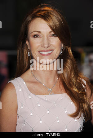 British actress Jane Seymour attends the world premiere of 'The Boat That Rocked' at Odeon, Leicester Square in London on March 23, 2009.  (UPI Photo/Rune Hellestad) Stock Photo