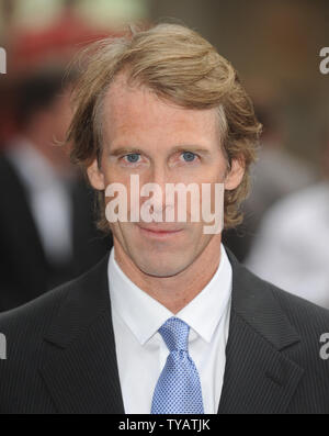American director Michael Bay attends the premiere of 'Transformers: Revenge Of The Fallen' at Odeon, Leicester Square in London on June 15, 2009.  (UPI Photo/Rune Hellestad) Stock Photo