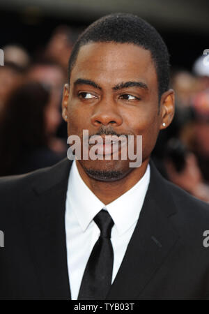 American comedian/actor Chris Rock  attends 'The National Movie Awards' at Royal Festival Hall in London on May 26, 2010.     UPI/Rune Hellestad Stock Photo