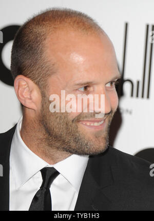 British actor Jason Statham attends the 'GQ Men Of The Year Awards' at the Royal Opera House in London on September 7, 2010.     UPI/Rune Hellestad Stock Photo