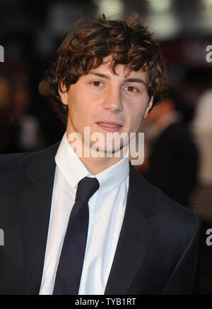 British actor Augustus Prew attends the premiere of 'The Death And Life Of Charlie St. Cloud' at Empire, Leicester Square in London on September 16 2010.     UPI/Rune Hellestad Stock Photo