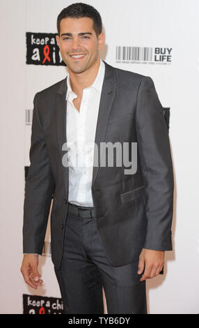 American actor Jesse Metcalfe attends 'Keep a child alive- black ball' at The Roundhouse in London on June 15, 2011.     UPI/Rune Hellestad Stock Photo