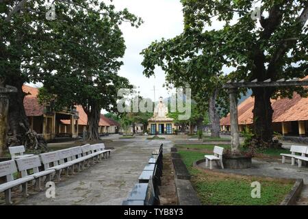 Trai Phu Hai Prison in Con Dao - former french colonial prisoner camp Poulo Condor on the vietnamese island Con Dao | usage worldwide Stock Photo