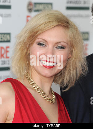 Swedish actress MyAnna Buring attends the 'Empire Awards 2012' at Grosvenor House Hotel in London on March 25, 2012.     UPI/Paul Treadway Stock Photo