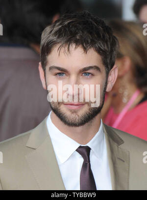 American actcor Chace Crawford attends the UK premiere of 'What To Expect When You're Expecting' at The BFI IMAX in London on May 22, 2012.     UPI/Paul Treadway Stock Photo