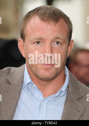 English screenwriter, film director and producer Guy Ritchie attends the European premiere of 'The Dark Knight Rises' at The Odeon and Empire Cinemas Leicester Square in London on July 18, 2012.     UPI/Paul Treadway Stock Photo