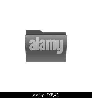 File, folder icon Vector illustration flat Stock Vector