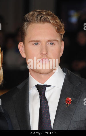 Ross Anderson attends the UK Premiere of 'Unbroken' at Odeon Leicester Square in London on November 25, 2014.     UPI/Paul Treadway Stock Photo