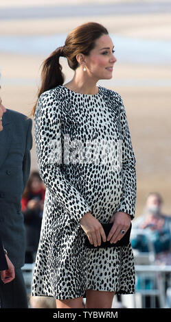 Catherine, Duchess of Cambridge visits the Turner Contemporary Art Gallery in Margate, Kent on March 11, 2015.     Photo by Paul Treadway/UPI Stock Photo