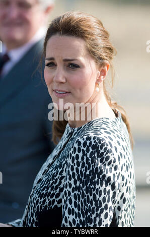 Catherine, Duchess of Cambridge visits the Turner Contemporary Art Gallery in Margate, Kent on March 11, 2015.     Photo by Paul Treadway/UPI Stock Photo