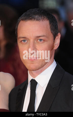 Scottish actor James McAvoy attends a screening of 'Suffregette' on the opening night of the BFI London Film Festival at Odeon Leicester Square in London on October 7, 2015.     Photo by Paul Treadway/UPI Stock Photo