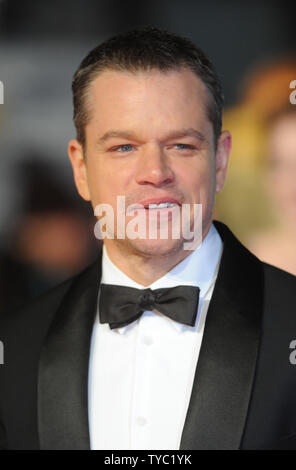 American actor Matt Damon attends the photocall for Small Things Like